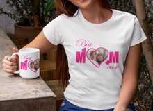 Load image into Gallery viewer, Custom Photo Best MOM Ever COMBO - Shirt & Mug