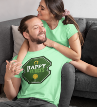 Load image into Gallery viewer, HAPPY St. Patrick&#39;s, T-Shirt, St. Patty&#39;s Shirt
