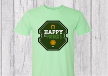 Load image into Gallery viewer, HAPPY St. Patrick&#39;s, T-Shirt, St. Patty&#39;s Shirt
