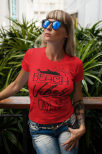 Load image into Gallery viewer, Beach vibes only - t-shirt
